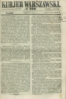 Kurjer Warszawski. 1863, № 229 (8 października)