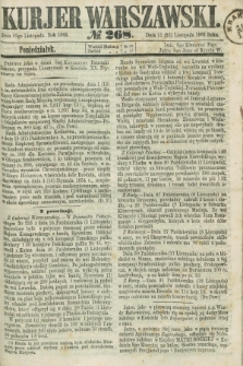 Kurjer Warszawski. 1863, № 268 (23 listopada)