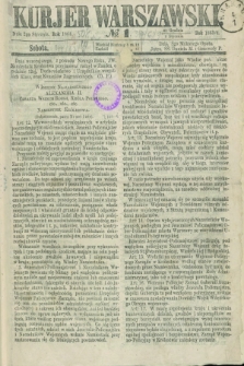 Kurjer Warszawski. 1864, № 1 (2 stycznia)