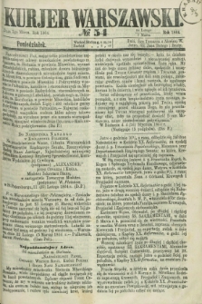 Kurjer Warszawski. 1864, № 54 (7 marca)