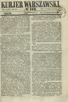 Kurjer Warszawski. 1864, № 113 (19 maja)