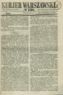 Kurjer Warszawski. 1864, № 138 (18 czerwca)