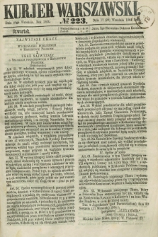 Kurjer Warszawski. 1864, № 223 (29 września)