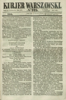 Kurjer Warszawski. 1864, № 225 (1 października)