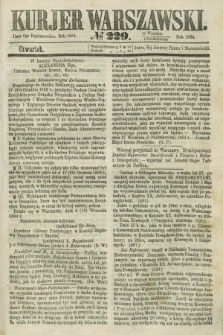 Kurjer Warszawski. 1864, № 229 (6 października)