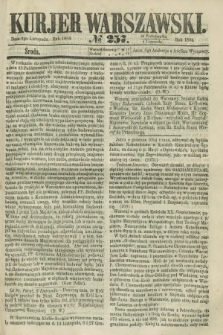 Kurjer Warszawski. 1864, № 257 (9 listopada) + dod.