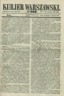 Kurjer Warszawski. 1864, № 292 (21 grudnia)