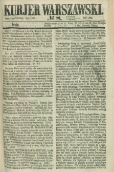 Kurjer Warszawski. 1865, № 8 (11 stycznia) + dod.