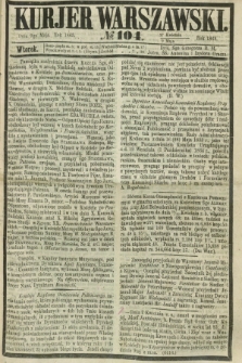 Kurjer Warszawski. 1865, № 104 (9 maja)