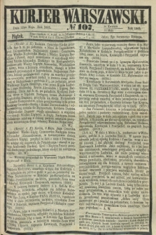 Kurjer Warszawski. 1865, № 107 (12 maja)