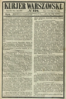 Kurjer Warszawski. 1865, № 118 (26 maja) + dod.