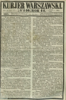 Kurjer Warszawski. R.44 [i.e.45], № 146 (1 lipca 1865)