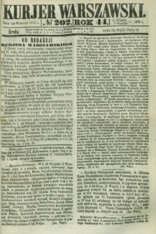 Kurjer Warszawski. R.44 [i.e.45], № 202 (6 września 1865)