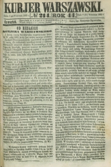 Kurjer Warszawski. R.44 [i.e.45], № 214 (21 września 1865)