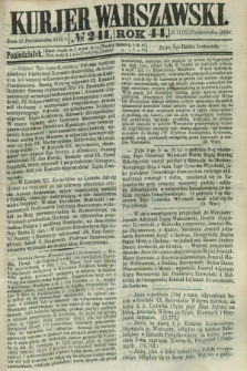 Kurjer Warszawski. R.44 [i.e.45], № 241 (23 października 1865)