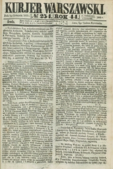 Kurjer Warszawski. R.44 [i.e.45], № 254 (8 listopada 1865) + dod.