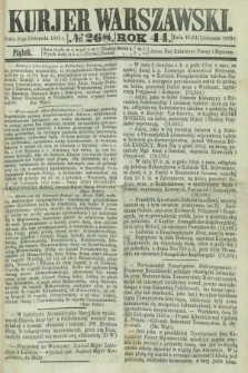 Kurjer Warszawski. R.44 [i.e.45], № 268 (24 listopada 1865)
