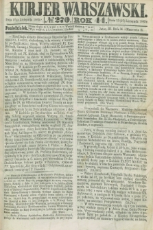 Kurjer Warszawski. R.44 [i.e.45], № 270 (27 listopada 1865)