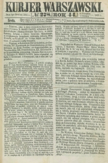 Kurjer Warszawski. R.44 [i.e.45], № 278 (6 grudnia 1865)