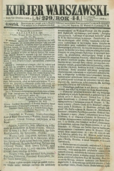Kurjer Warszawski. R.44 [i.e.45], № 279 (7 grudnia 1865)
