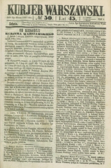 Kurjer Warszawski. R.45 [i.e.46], № 50 (3 marca 1866)