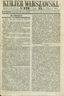 Kurjer Warszawski. R.45 [i.e.46], № 123 (4 czerwca 1866)