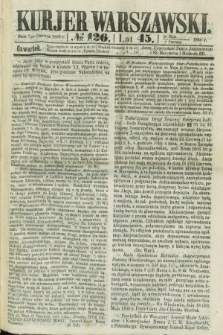 Kurjer Warszawski. R.45 [i.e.46], № 126 (7 czerwca 1866) + dod.