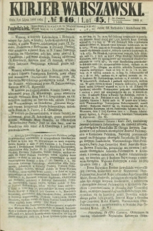 Kurjer Warszawski. R.45 [i.e.46], № 146 (2 lipca 1866)