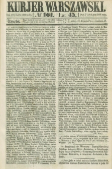 Kurjer Warszawski. R.45 [i.e.46], № 161 (19 lipca 1866)
