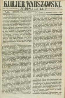 Kurjer Warszawski. R.45 [i.e.46], № 168 (27 lipca 1866)