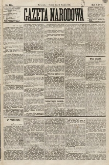 Gazeta Narodowa. 1888, nr 214