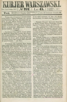 Kurjer Warszawski. R.45 [i.e.46], № 277 (11 grudnia 1866)