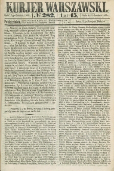 Kurjer Warszawski. R.45 [i.e.46], № 282 (17 grudnia 1866)