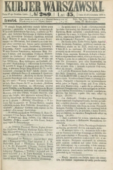 Kurjer Warszawski. R.45 [i.e.46], № 289 (27 grudnia 1866)