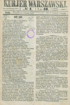 Kurjer Warszawski. R.46 [i.e.47], № 1 (2 stycznia 1867)
