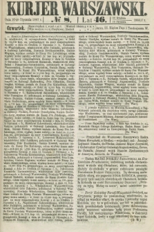 Kurjer Warszawski. R.46 [i.e.47], № 8 (10 stycznia 1867)