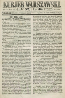 Kurjer Warszawski. R.46 [i.e.47], № 52 (4 marca 1867)