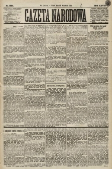 Gazeta Narodowa. 1888, nr 224
