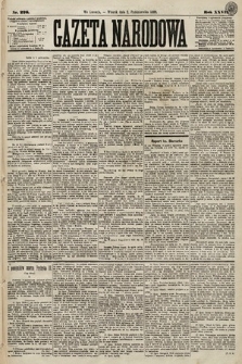 Gazeta Narodowa. 1888, nr 226