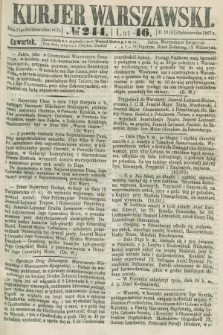 Kurjer Warszawski. R.46 [i.e.47], № 244 (31 października 1867)