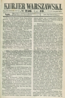 Kurjer Warszawski. R.46 [i.e.47], № 256 (15 listopada 1867)