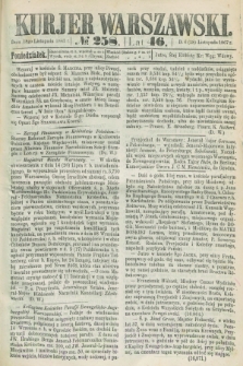 Kurjer Warszawski. R.46 [i.e.47], № 258 (18 listopada 1867)