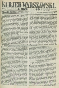 Kurjer Warszawski. R.46 [i.e.47], № 269 (2 grudnia 1867)