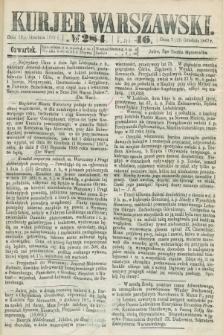 Kurjer Warszawski. R.46 [i.e.47], № 284 (19 grudnia 1867)