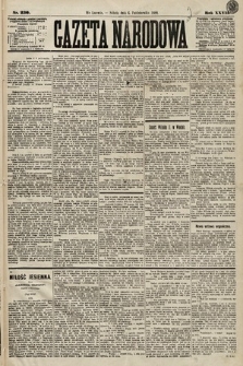 Gazeta Narodowa. 1888, nr 230