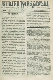 Kurjer Warszawski. R.47 [i.e.48], № 22 (29 stycznia 1868)