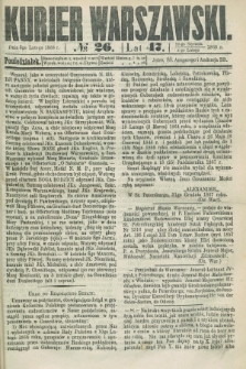 Kurjer Warszawski. R.47 [i.e.48], № 26 (3 lutego 1868)