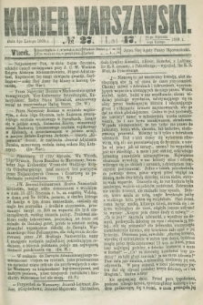 Kurjer Warszawski. R.47 [i.e.48], № 27 (4 lutego 1868)