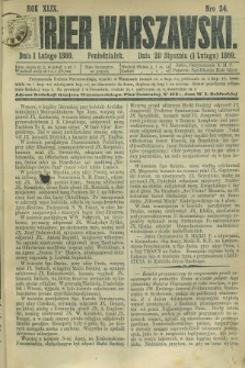 Kurjer Warszawski. R.49, Nro 24 (1 lutego 1869)