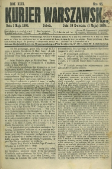 Kurjer Warszawski. R.49, Nro 95 (1 maja 1869)